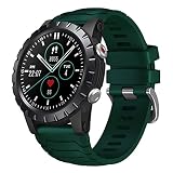 Característica fácil de usar: el reloj de salud está fuera del sentido tradicional de los relojes y podómetros, incluso puede medir el oxígeno en sangre y la frecuencia cardíaca, explorar nuevos datos de salud y esforzarse por acompañar su salud.