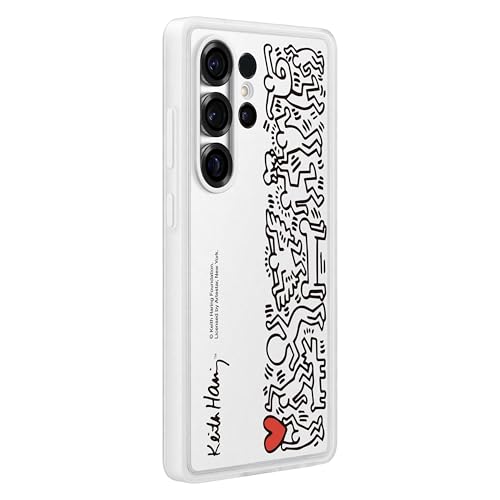 Image of SAMSUNG Galaxy S25 Ultra Flipsuit Phone Case, Protective Cover, Interchangeable Design, Included Interactive Card Syncs with Screen, US Version, EF-MS938CWEGUS, White