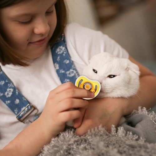 Beißring für Hunde, Spielzeug, Beruhigungssauger für Welpen und Kätzchen, Silikonspielzeug zum Zahnen und für kleine Hunde