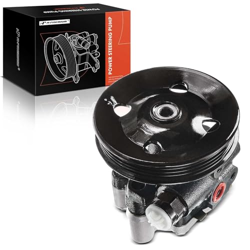 A-Premium Power Steering Pump, with Pulley, Compatible with Toyota Sienna 2004 2005 2006, 3.3L Gas, Replace # AA1215362, 36P0790