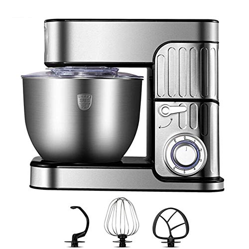 Küchenmaschine Kitchen Aid Artisan, 1000w Knetmaschine Brotteig 7l Edelstahl Kitchen Aid Artisan Kommt Mit Mixer Teighaken Schneebesen Spritzschutz