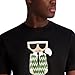 Karl Lagerfeld Paris Men's Short Sleeve Crewneck Graphic T-Shirt, Black