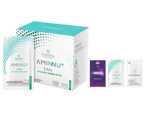 Aminnu Limão - 30 sachês + 3 Amostras - Central Nutrition