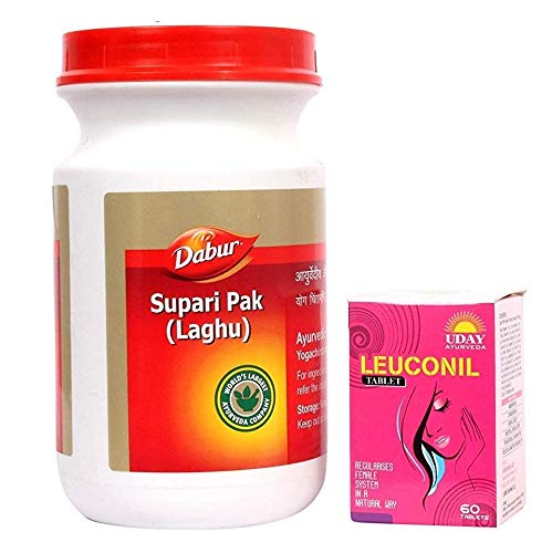 Dabur Supari Pak,250g with Leuconil 60 Tablets