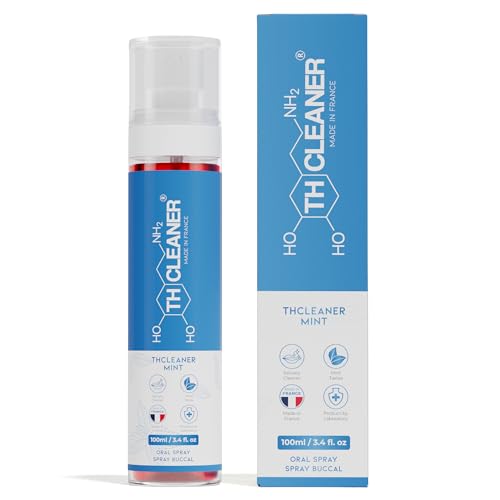 THCleaner – Spray Bucal Anti‑THC 100 ml Menta | Detox Salival Instantáneo | Limpiador Bucal y de Saliva | Spray Detox Anti THC