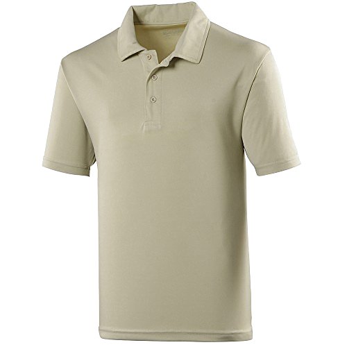 Just Cool - Polo liso de deporte para hombre/caballero