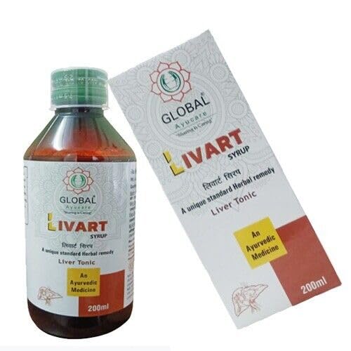 Global Ayucare Livart 200 ml para la salud del hígado.