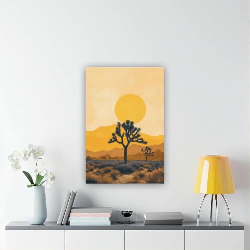 Art mural sur toile pour chambre et salon : créez une ambiance Joshua Tree