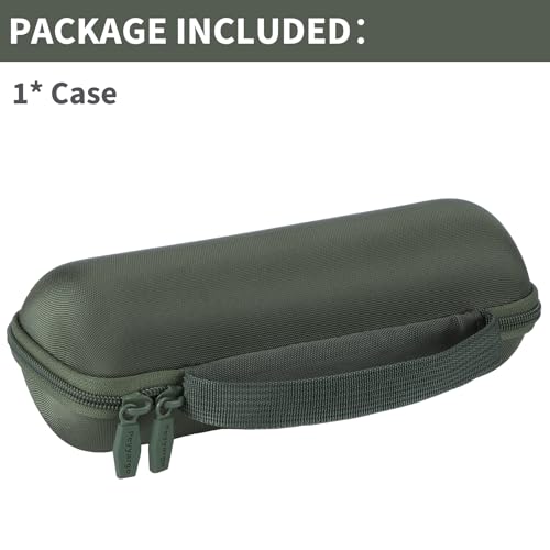 Image of Storage Case Compatible with JBL Flip 7 /6 / 5 Portable Waterproof and DropProof Speaker (Green)