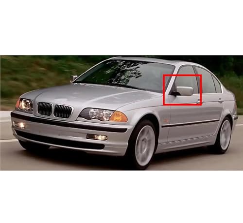 Couvercle rétroviseur extérieur BMW E46 E39 finition noir brillant - 2
