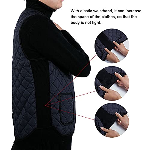 Smart BT aquecido colete USB elétrico leve colete de aquecimento unissex aquecido roupas laváveis co