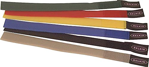 Belkin Velcro Cable Ties, 8in, 6 Pack - image 2