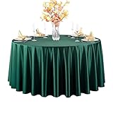 Diverses options : nous proposons une large gamme de tailles et de couleurs pour cette nappe en polyester, afin que vous puissiez trouver la taille parfaite pour votre table. Le diamètre de la nappe est égal au diamètre de la table + 140 cm. Veuillez mesurer le diamètre du plateau de la table avant l'achat.