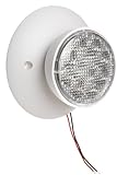 Morris Products 73116 LED Exit Sign, Standard Type, White Housing