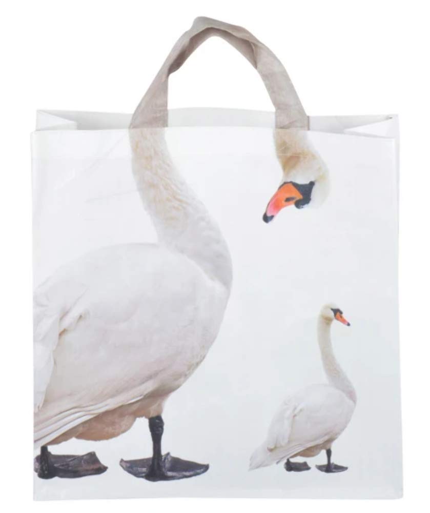Fallen Fruits Ltd Swan Shopping Bag