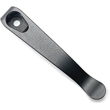1 Piece Custom CNC Titanium Alloy Pocket Clip Fits for Chris Reeve, Umnumzaan, Sebenza DIY AccessoryBlack