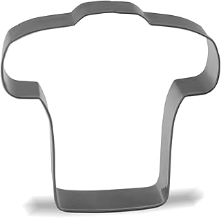 Keewah Football Shirt Cookie Cutter - 4 x 3.9 inch - Stainless Steel