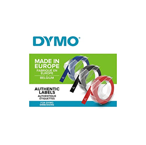 DYMO rubans 3D 9mm lot assorti brillant pour loisirs créatifs