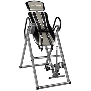 INNOVA HEALTH AND FITNESS ITX9800 Inversion Table with Ankle Relief and Safety Features