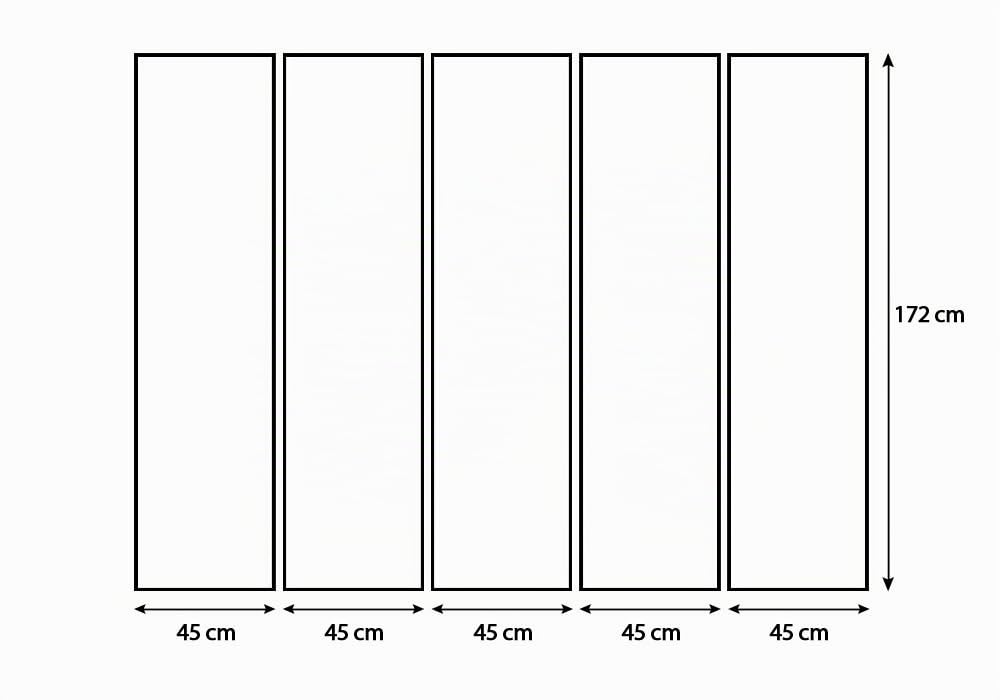 decomonkey Biombo Piedra Erosionado Muro Separador Bilateral 225x172 cm | Doble cara, impresión sobre lienzo, decoración con imagen impresa, biombo para dormitorio, Abstracto Marrón Pared, diseño 14