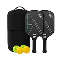 Amazon.co.jp: Newsones ピックルボール パドル セット カーボン
