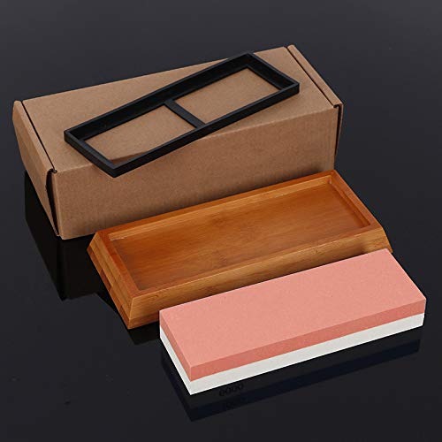 Kit completo de 4 peças de pedras de amolar facas – 3000/8000 prático dupla face, portátil, durável,
