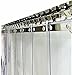 LGEOELIAS Transparent PVC Plastic Door Strip Curtain, Energy Saving Strip Curtain Ideal for Sub Zero Coldstore/Freezer Coldstore Freezer Industrial Curtain
