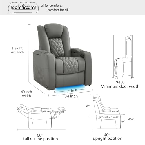 Luxury Home Theater Recliner Seating