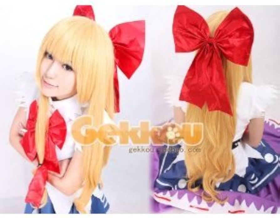 Amazon.co.jp: LUGANO 東方萃夢想 伊吹萃香 風 コスプレウィッグ ＋