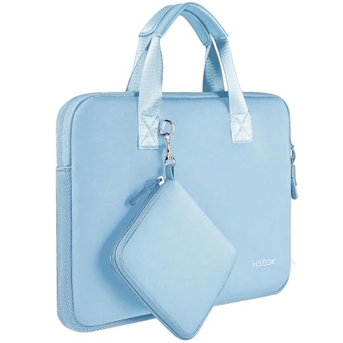 Image of Laptop Sleeve 15.6-16 inch Case with Small Pouch, Neoprene Computer Bag Compatible with MacBook Pro 16 inch M4 /M3 /M2 /M1, MacBook Pro 15.4 inch and Most 15.6-16 inch Notebooks, S02B01