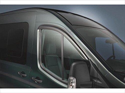Ford 2015 Transit 150 250 350 High Roof Window Deflectors Rain Guards GENUINE OEM FACTORY