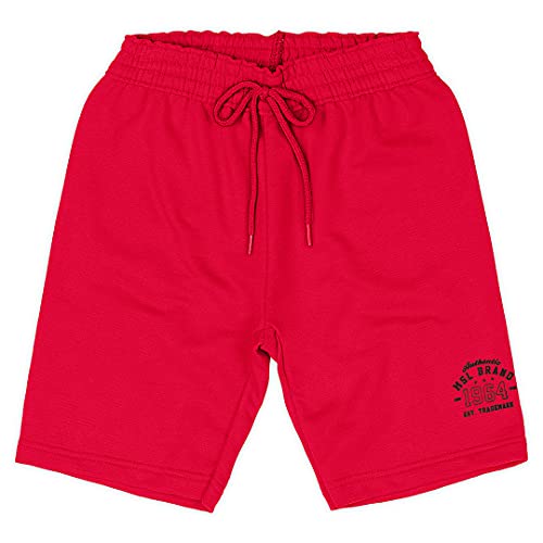 Bermuda em moletom leve, Marisol Play, Meninos, Vermelho, 12