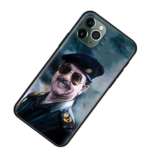 iPhone 6s Plus Saddam Hussein Irak skyddande skal skal mobiltelefon Irak flagga mobilfodral (7, iPhone 7 8 Plus)