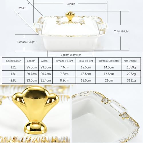 Buffet hot pot set or 1,2L pour maintenir au chaud les plats de fête - 6