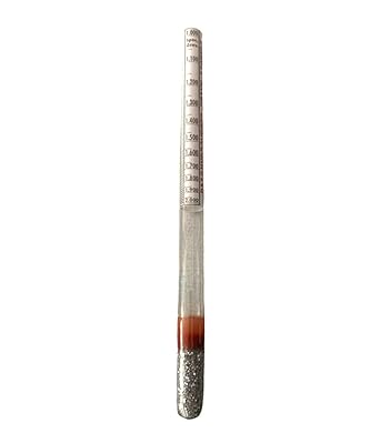 GLAB Hydrometer 1000-2000 for heavy liquid testing for lab use pack of Two
