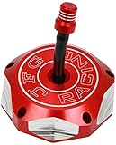 CNC Gas Fuel Tank Cap Cover With Breather Valve Air Vent Hose Tube For XR70R XR80 XR100R XR200 XR250...