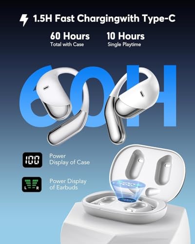 Image of AI Translation Earbuds, Real Time 2-Way 198 Languages Translator Headphone | 60H Playtime Bluetooth 6.1 Translating Ear Buds for Travel, Music, Calls, Audifonos Traductores Ingles Espanol