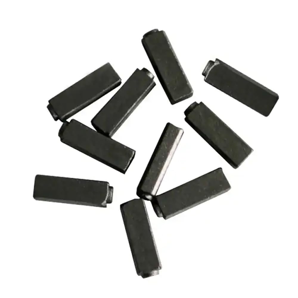 Supertool - Spazzole per motore in carbonio, 10 pezzi, varie dimensioni, ricambio elettrico, spazzole per motore in carbonio per utensili elettrici