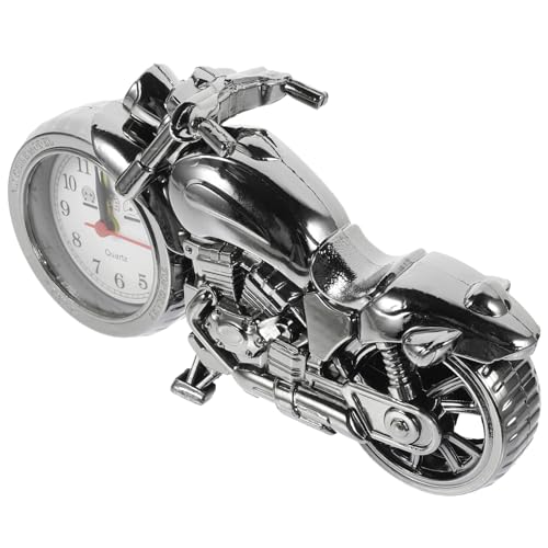 RORPOIR Old Style Motorcycle Clock Vintage Alarm