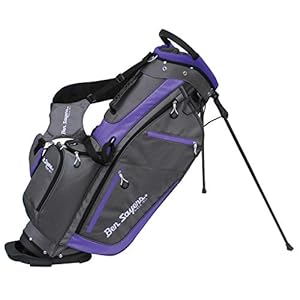 Ben Sayers Xf Lite Bolsa de Golf, Unisex, Gris/Morado, Talla