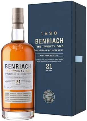 Benriach The Twenty One 21 Year Old - Speyside Single Malt Scotch...