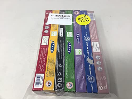 Satya NS6 Incense Gift Set Nag Champa, Super Hit, Dragon'S Blood, Sandalwood, Patchouli thumb #3