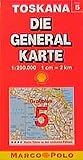 Die Generalkarten Italien, Bl.5, Toskana (Die Generalkarte / Grossblatt 1:200000)