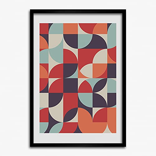 Peinture moderne en valeur avec le grand cadre en bois Tulup 50x70 cm dans votre salon