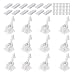 Child Safety Cabinet Locks Latches - 12 Pack,Kids Baby Proofing Lock Child Proof Drawer Locks - Cupboard Hidden Latch - Adhesive,Door Spring Lock - No Tools,Drill (White)
