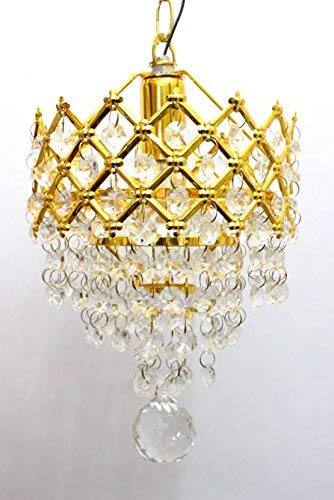 rajat handicraft Beautiful Crystal Chandelier Jhoomer Ceiling Hanging Lamp(Ac/dc) (B09528R19Y) Amazon Price History, Amazon Price Tracker