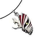 Bleach Necklace Anime Ichigo Half Face Hollow Mask Necklace Cosplay Pendant
