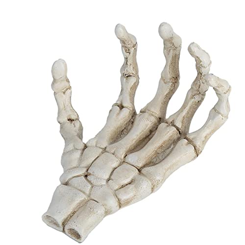 Halloween Decorations - Skeleton Props For Teaching Aids: Lightweight Hard- Aluminum Bone Decor With Ornaments Skeleton Hand Ornaments As Tool Brackets #TOP4