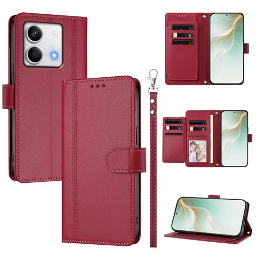 �X�}�z�P�[�X �Ή��@�� for Redmi Note 13 5G �X�}�z�P�[�X�y�E�H���b�g�f�U�C�� �f���A���J�[�h�X���b�g �L���b�V�� �t���b�v���X�^���h �����h�~�zRed