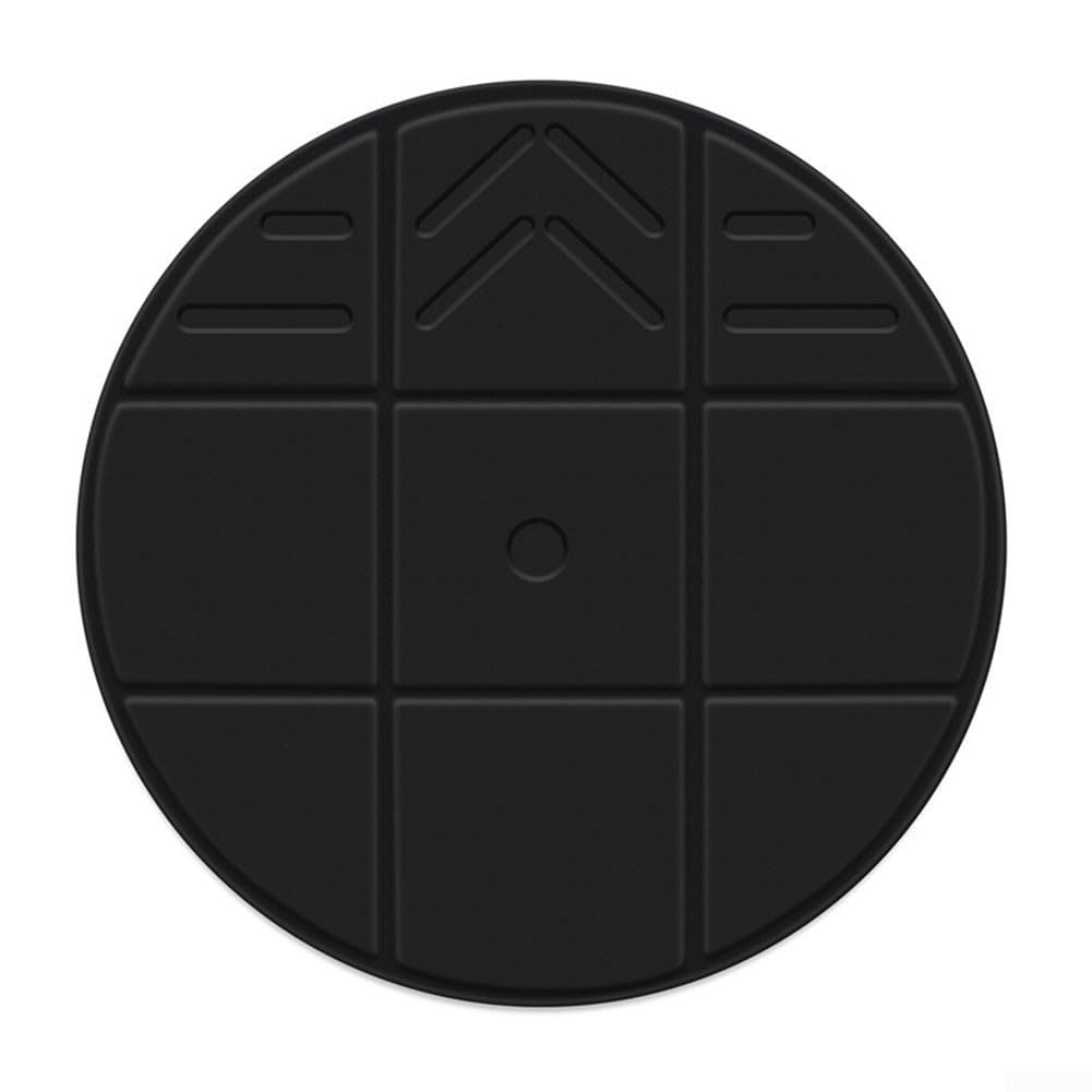 Foldable VR Floor Mat Premium PU VR Mat Non-slip Mat For Meta Quest3S - Experience Immersive Gaming(Black)